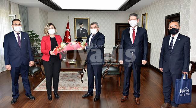 PTT Teşkilatından Vali Işık'a Ziyaret