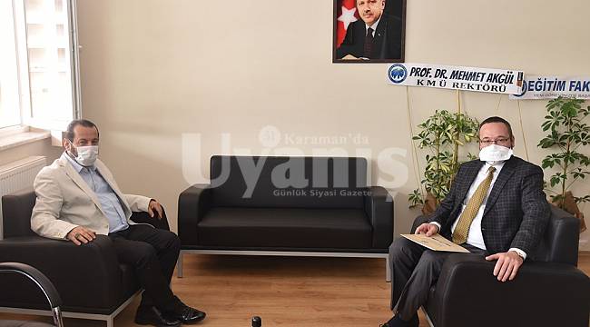 Rektör Akgül'den Dekan Ertekin'e Hayırlı Olsun Ziyareti