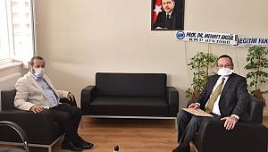 Rektör Akgül'den Dekan Ertekin'e Hayırlı Olsun Ziyareti