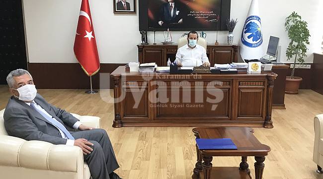 Şahinbaş’tan Rektör Akgül’e ziyaret