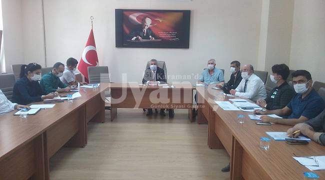 Tarım ve Orman Müdürlüğünün 3. Dönem Toplantısı yapıldı
