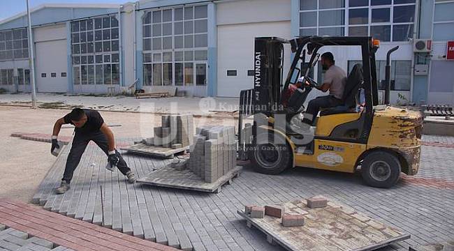 TEKMARSAN'da üst yapı çalışmaları başladı
