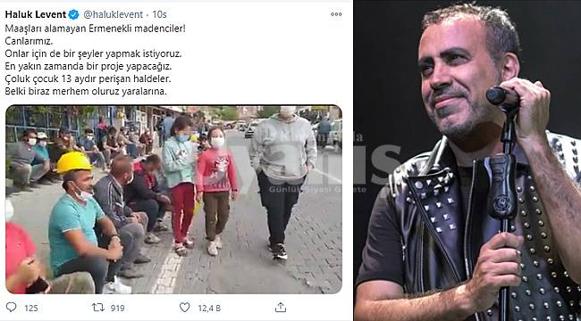 Ünlü Sanatçıdan Ermenekli madencilere destek mesajı