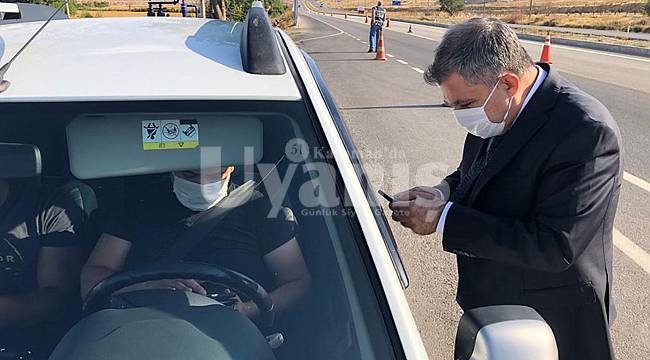Vali Işık, Karaman-Mut Yolunda HES Kodu Denetimi Yaptı