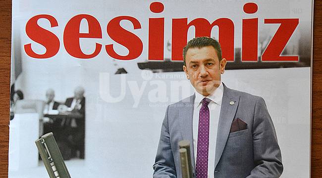 Vekil Ünver'in 'Sesimiz' isimli derginin dağıtımı yapıldı