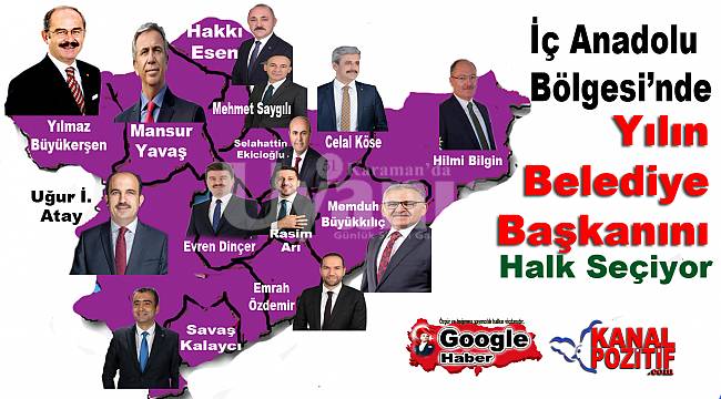 Yılın Belediye Başkanını Halk Seçecek