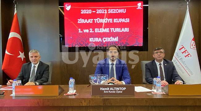 Karaman Belediyespor'un Ziraat Türkiye kupasındaki rakibi belli oldu