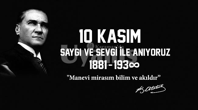 10 Kasım Anma Mesajları