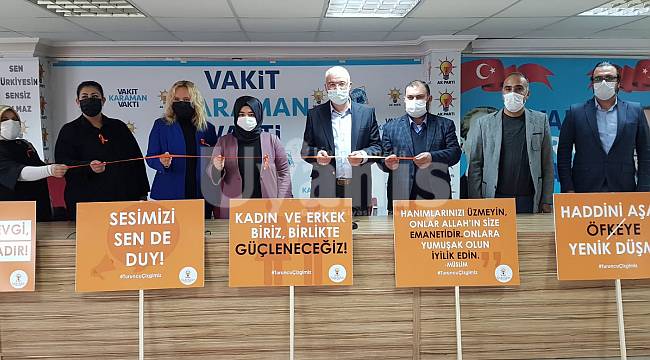 Ak Parti, Kadına Yönelik Şiddete Turuncu Çizgi Çekti