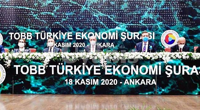 Alkan, TOBB Türkiye Ekonomi Şurası'na Katıldı