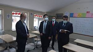 Başyayla Kaymakamı Çelik Okulu Gezdi