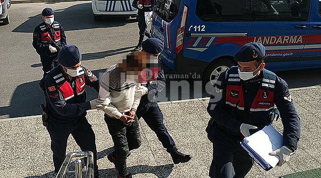 Karaman'da 8 ayrı hırsızlık olayına karışan zanlı tutuklandı