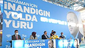 Karaman'da AK Parti'nin 7. olağan kongresi yapıldı