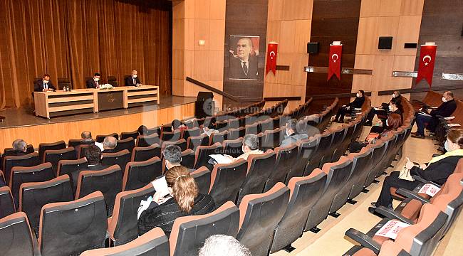 Karaman'da İl İdare Şube Başkanları Toplantısı Yapıldı
