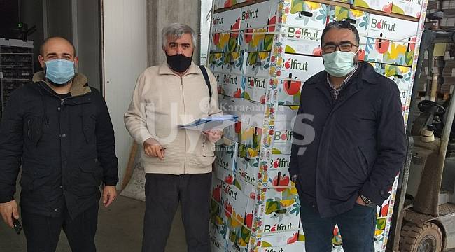 Karaman'dan Tayland'a 18 Ton Elma İhracat Edildi