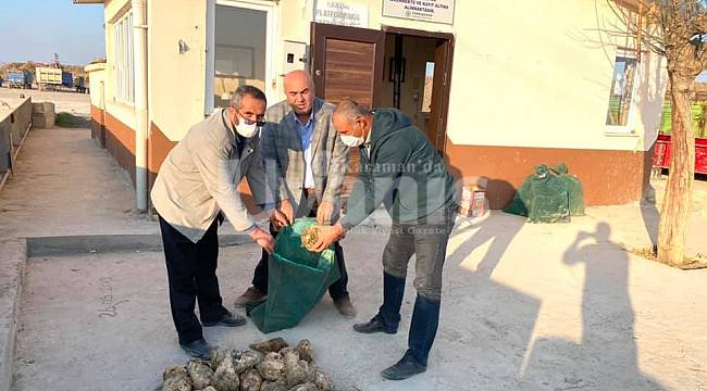 Karaman Kantarında Polar Numune Alımı Yapıldı