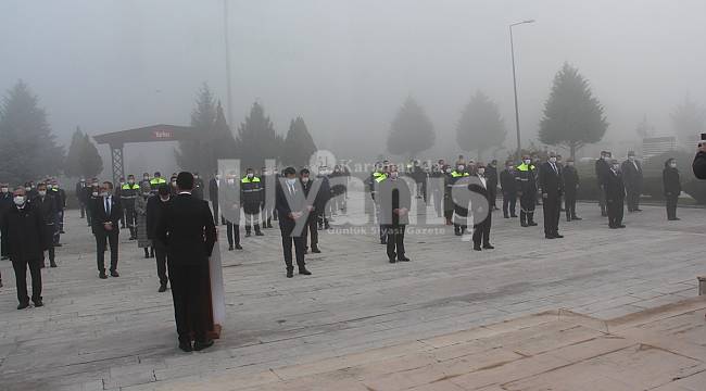 Konuk: "Atatürk, vefakâr ve kadirşinas milletimizin kalbinde ve zihninde daima yaşayacak"