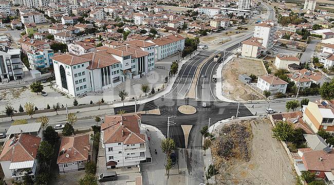 Larende Kavşağı trafiğe açıldı