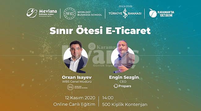 MEVKA, “Sınır Ötesi E-Ticaret” Söyleşisi Gerçekleştirecek
