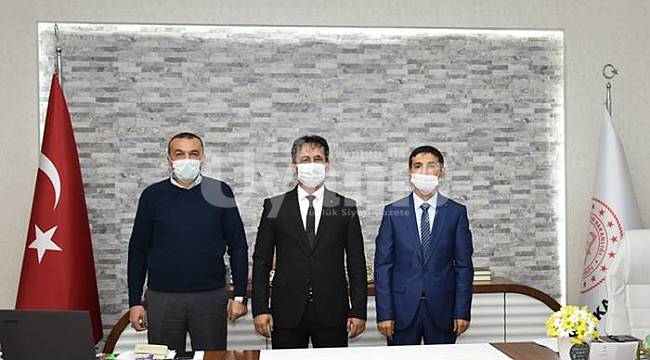 Öğretmenler Günü Karaman Temsilcisinden İl Milli Eğitim Müdürüne ziyaret
