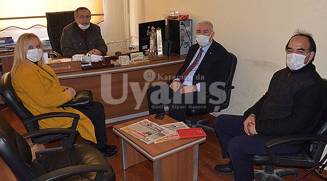 AK Parti İl Başkanı Çağlayan'dan gazetemize ziyaret