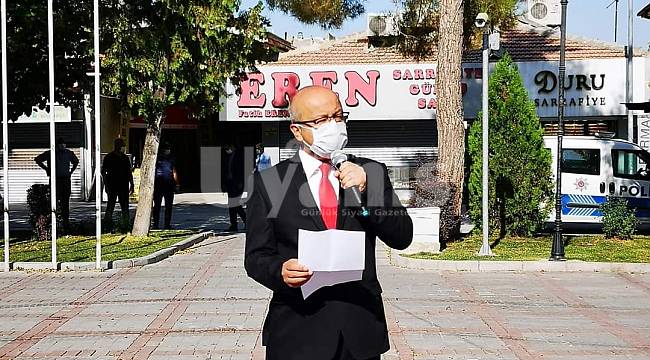 CHP İl Başkanı Kağnıcı: "Temel hak ve hürriyetleri hiç kimsenin, hiçbir rejimin, hiçbir iktidarın geri alma hakkı yoktur"