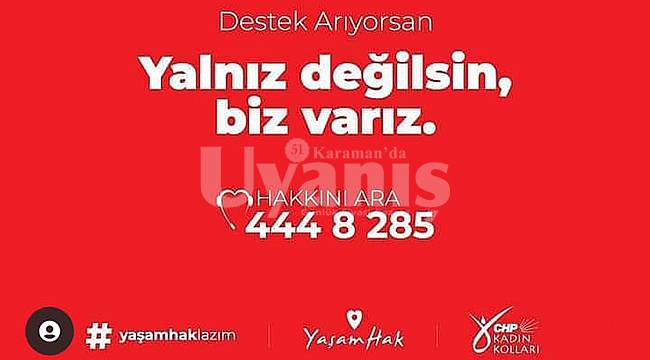 CHP: "Mağdur kadınlarımızın ve çocuklarımızın yanında olmaya gönüllü olduk"