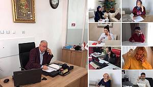 Cumhurbaşkanı Erdoğan'ın Selamını Sağlık Çalışanlarına İlettiler