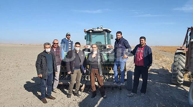 Ekim yapılan meralar hayvancılığa kazandırılıyor