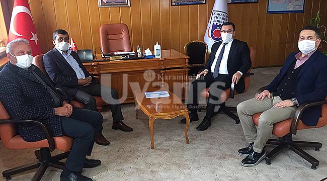 Fındık'tan Karaman Ticaret Borsasına ziyaret