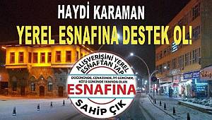 Haydi Karaman Yerel Esnafına Destek Ol