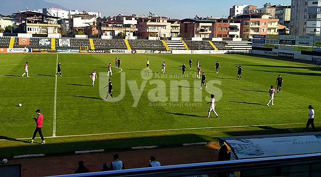 Karaman Belediyespor deplasmandan 1 puanla döndü