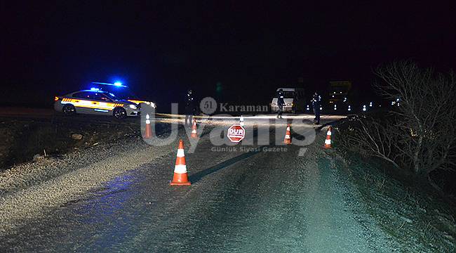 Karaman'da bir köy karantinaya alındı