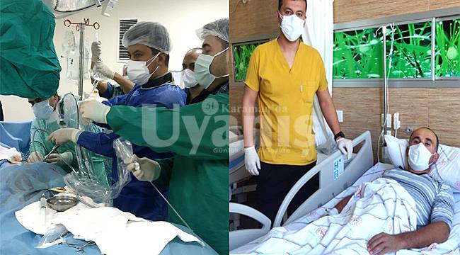 Karaman'da Kapalı Böbrek Taşı Ameliyatı yapılmaya başlandı