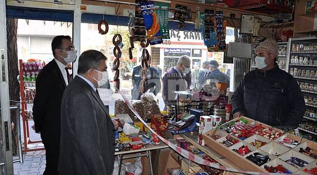 Karaman Valisi Işık Ermenek ilçesinde bir dizi temaslarda bulundu