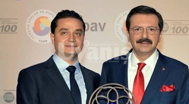 Karamanlı firma Türkiye'nin en hızlı büyüyen şirketleri arasına girdi