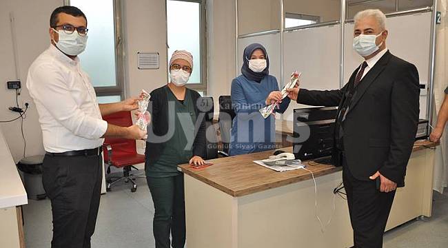 Kurşun sağlık çalışanlarını unutmadı