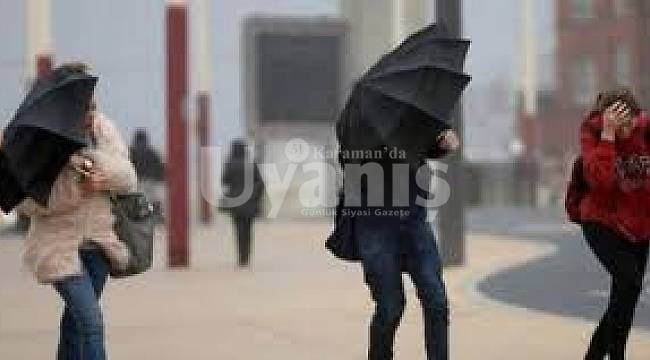 Kuvvetli Rüzgar ve Kısa Süreli Fırtınaya Dikkat!