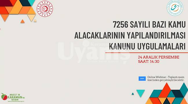 MEVKA, Borç Yapılandırması Konusunda Online Bilgilendirme Toplantısı Yapacak