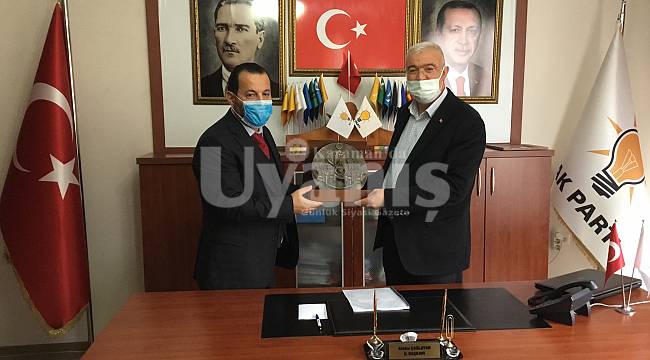 Rektör Akgül, AK Parti İl Başkanı Çağlayan'ı ziyaret etti