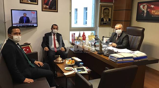 Rektör Akgül'den AK Parti Karaman Milletvekillerine ziyaret