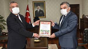 Şahinbaş'tan Vali Işık'a Ziyaret