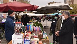 Vali Işık'tan Semt Pazarlarında Kural ve Tedbir Denetimi