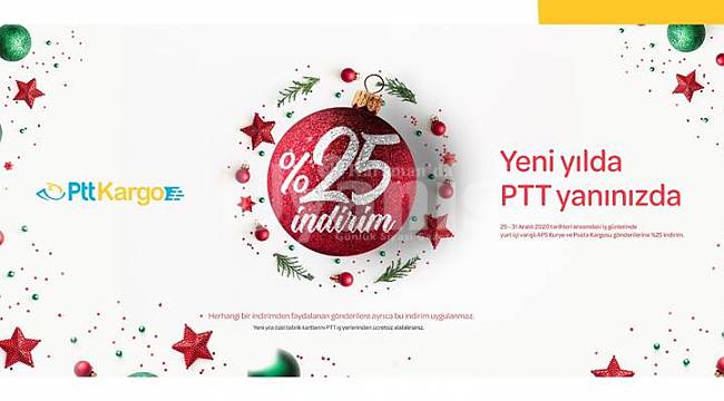 Yılbaşı hediyeleri PTT’den