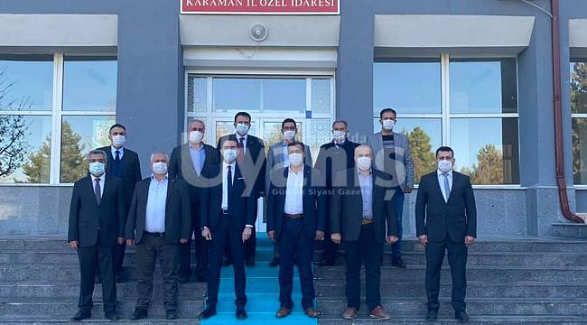 Zeytin Ve Badem Fidanları Muhtarlara Dağıtıldı