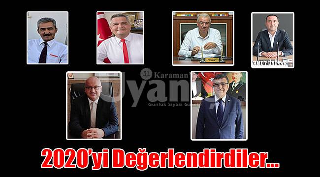 2020'yi Değerlendirdiler... (2)