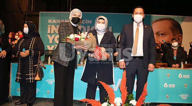 AK Parti Karaman Kadın Kolları Başkanlığına Coştu Yeniden Seçildi