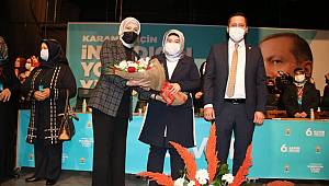 AK Parti Karaman Kadın Kolları Başkanlığına Coştu Yeniden Seçildi