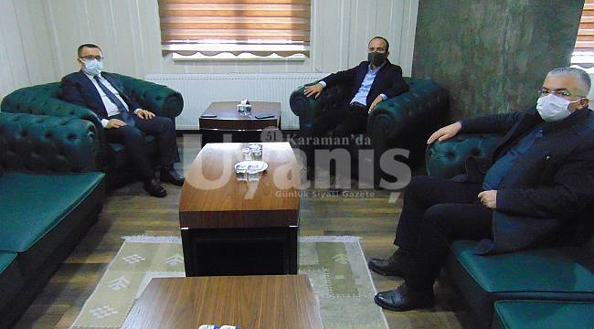 Fındık'tan Serbest Muhasebeci Mali Müşavirler Odasına ziyaret