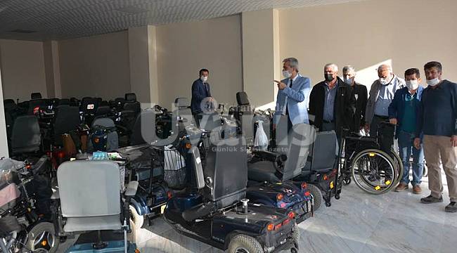 Hollanda'dan Gönderilen Akülü Araçlar Ayrancı'da İhtiyaç Sahiplerine Dağıtılacak